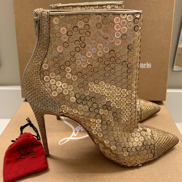 Christian Louboutin Shoes - ❤️Christian Louboutin GipsyBootie SPC 100 Glit